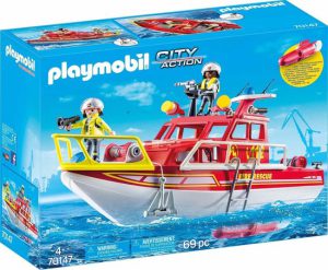 PLAYMOBIL Brandweerboot - 70147