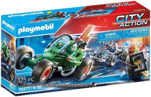 PLAYMOBIL City Action Politiekart: achtervolging van de kluisrover - 70577