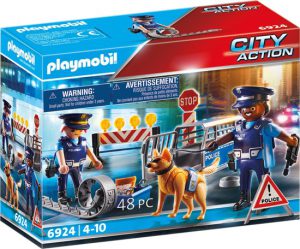 PLAYMOBIL City Action Politiewegversperring - 6924