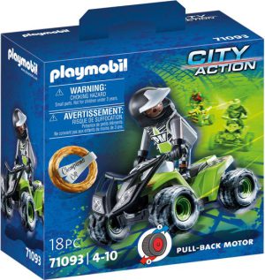 PLAYMOBIL City Action Racers - Speed Quad - 71093