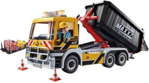 PLAYMOBIL City Action Vrachtwagen met wissellaadbak - 70444