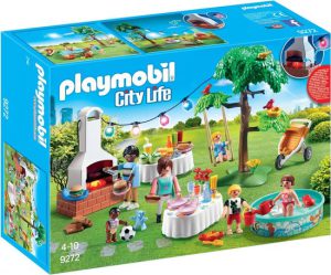 PLAYMOBIL City Life Familiefeest met barbecue - 9272