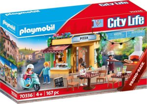 PLAYMOBIL City Life Pizzeria met terras - 70336