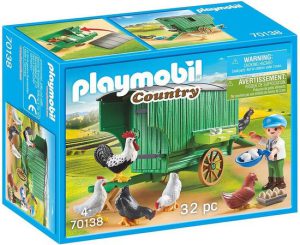 PLAYMOBIL Country Kind met kippenhok - 70138