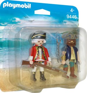 PLAYMOBIL DuoPack Piraat en soldaat - 9446