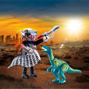 PLAYMOBIL DuoPack Velociraptor vs. Stroper - 70693