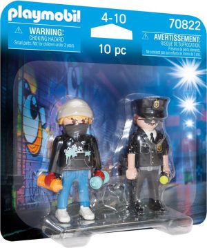 PLAYMOBIL DuoPack politieagent en sproeier - 70822