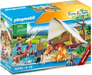 PLAYMOBIL Family Fun Familie op kampeertocht - 70743