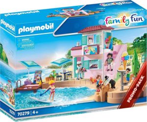 PLAYMOBIL Family Fun IJssalon aan de haven - 70279