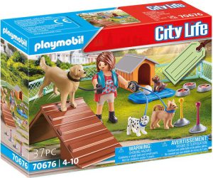 PLAYMOBIL Gift set "Hondentrainster" - 70676