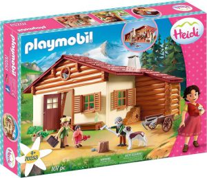 PLAYMOBIL Heidi met grootvader bij de alpenhut - 70253