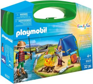 PLAYMOBIL Koffertje Camping - 9323