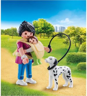 PLAYMOBIL Mama met baby in draagzak - 70154