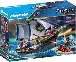 PLAYMOBIL Pirates Zeilschip van de soldaten - 70412