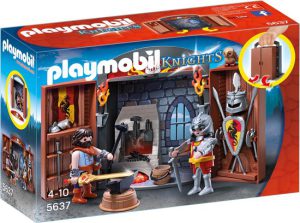 PLAYMOBIL Speelbox Ridder en Smid  - 5637