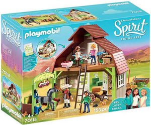 PLAYMOBIL Spirit Schuur met Lucky