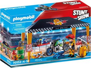 PLAYMOBIL Stuntshow werkplek tent - 70552