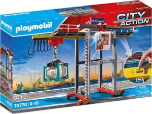 Playmobil City Action - Portaalkraan Met Containers (70770)